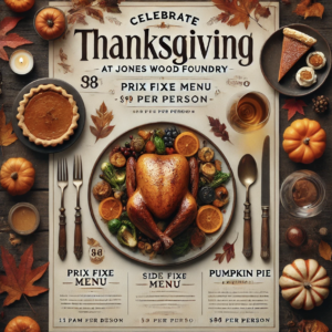 Read more about the article Thanksgiving Prix Fixe Dinner or TOGO Box